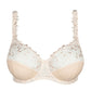 Supportive bra for large breasts, Deauville full cup underwire bra in nude by PrimaDanna.