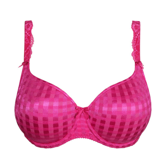 Madison Moulded Cup Bra with light padding in fuchsia by Primadonna.