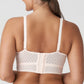 Back view of a woman wearing the Montara DD+ wireless longline full support bralette in Crystal Pink by PrimaDonna.