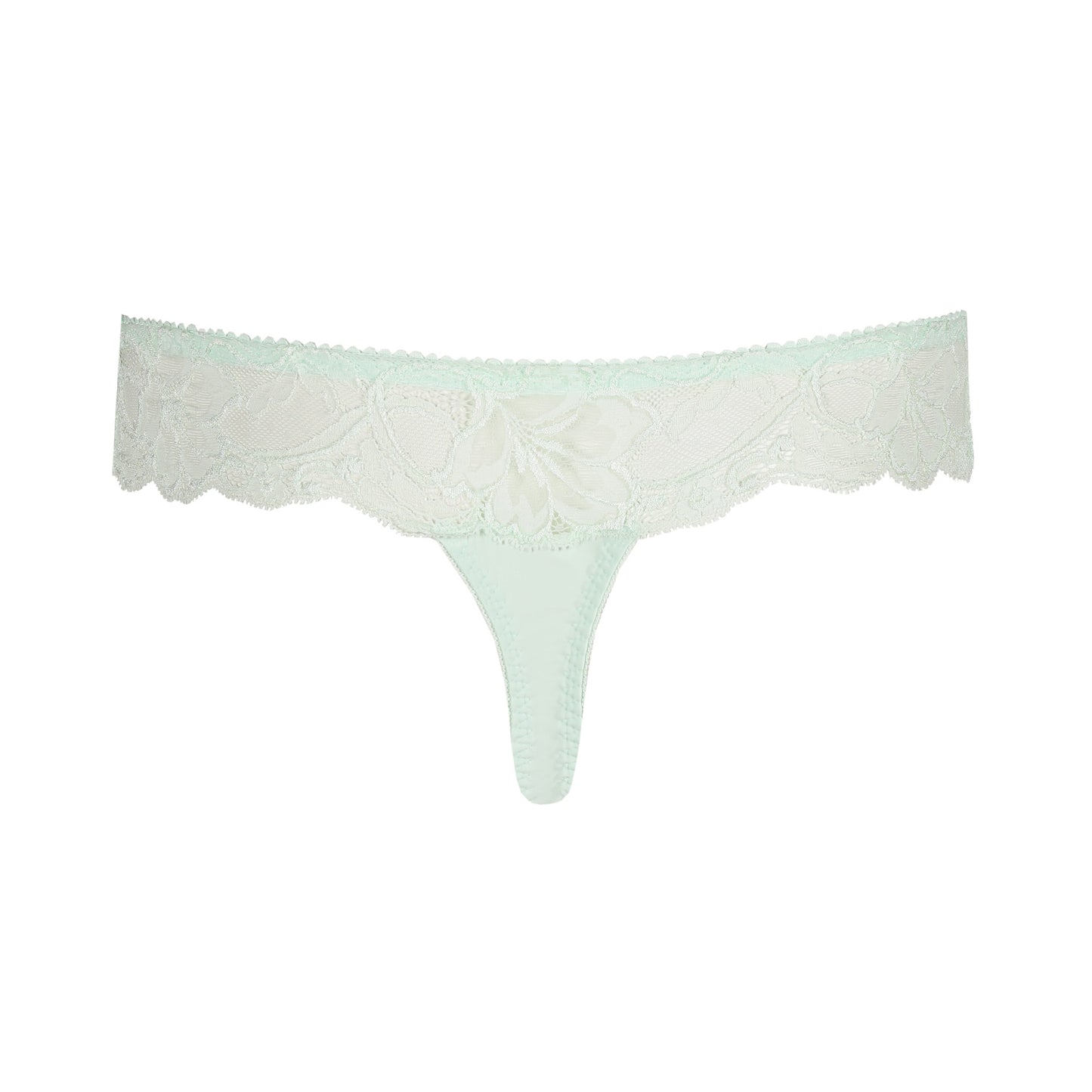 Back view of the Madison Thong in Duck Egg by PrimaDonna.